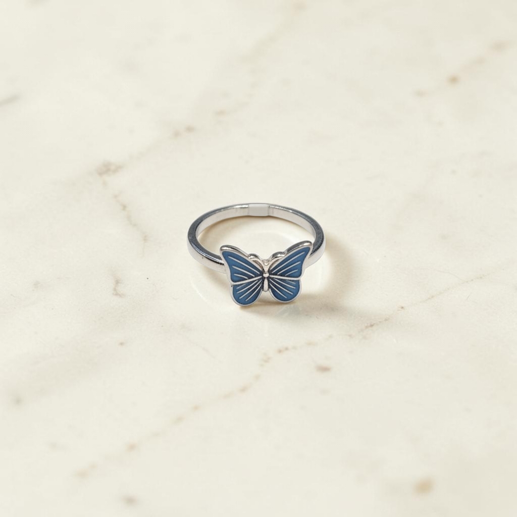Butterfly Silver Ring