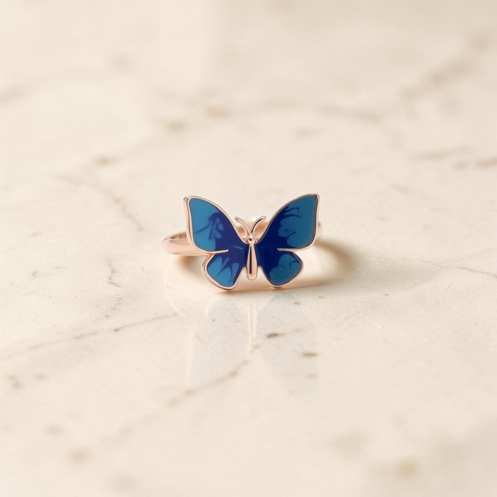 Butterfly Silver Ring
