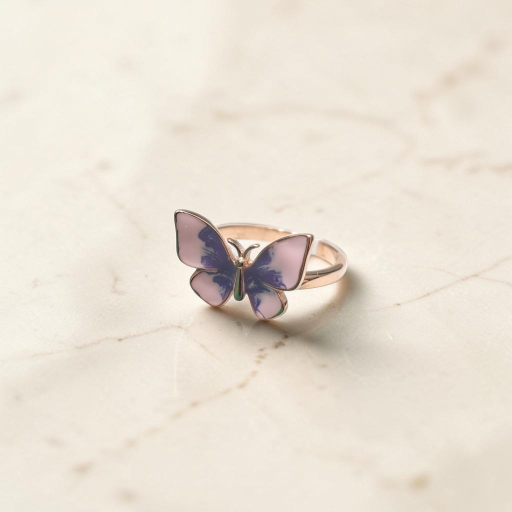 Butterfly Silver Ring