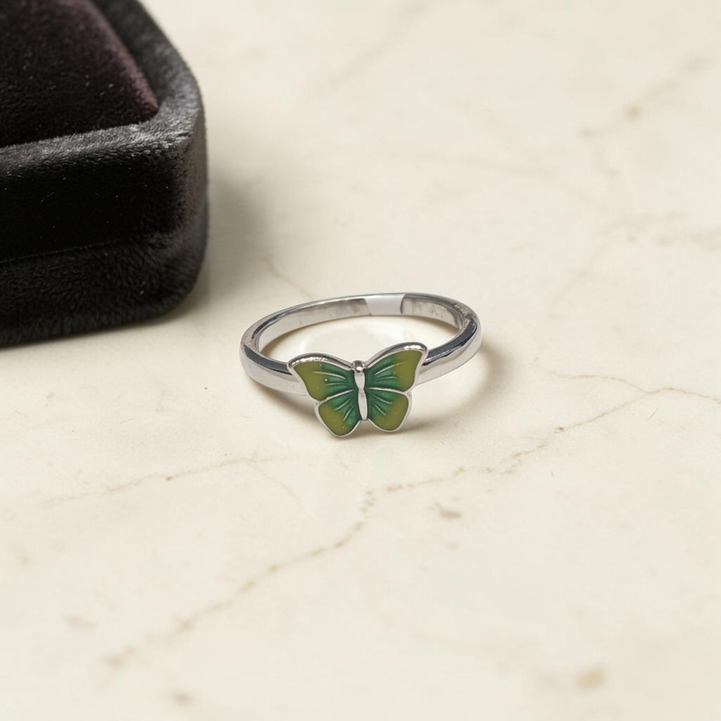 Butterfly Silver Ring