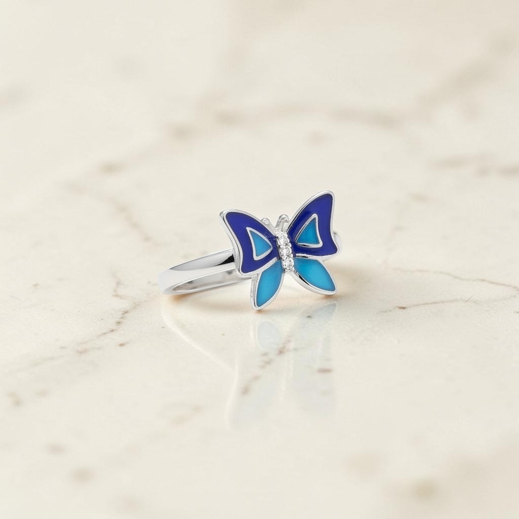 Butterfly Silver Ring