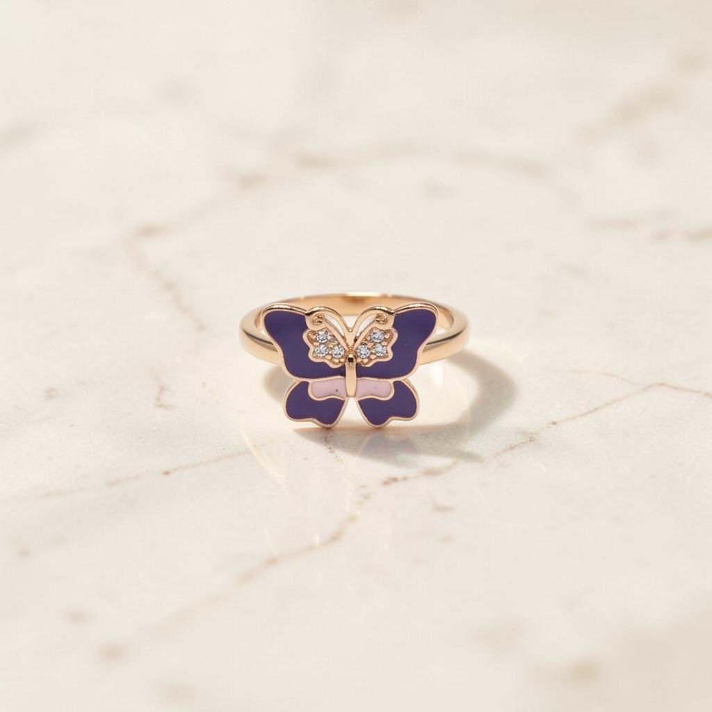Butterfly Silver Ring