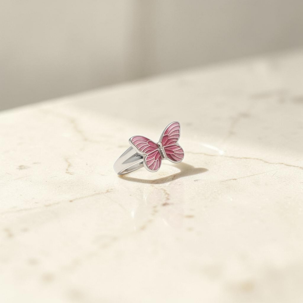 Butterfly Silver Ring