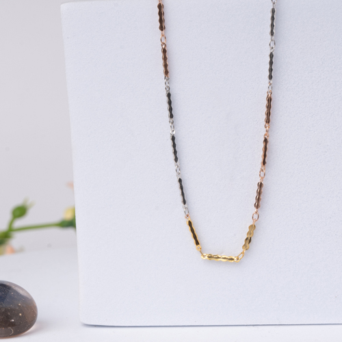 Modern Station Silver Chain