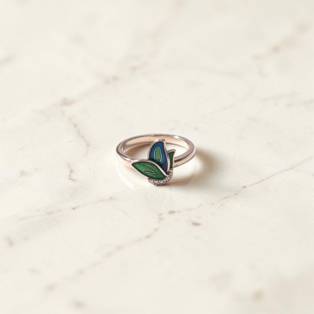 Butterfly Silver Ring