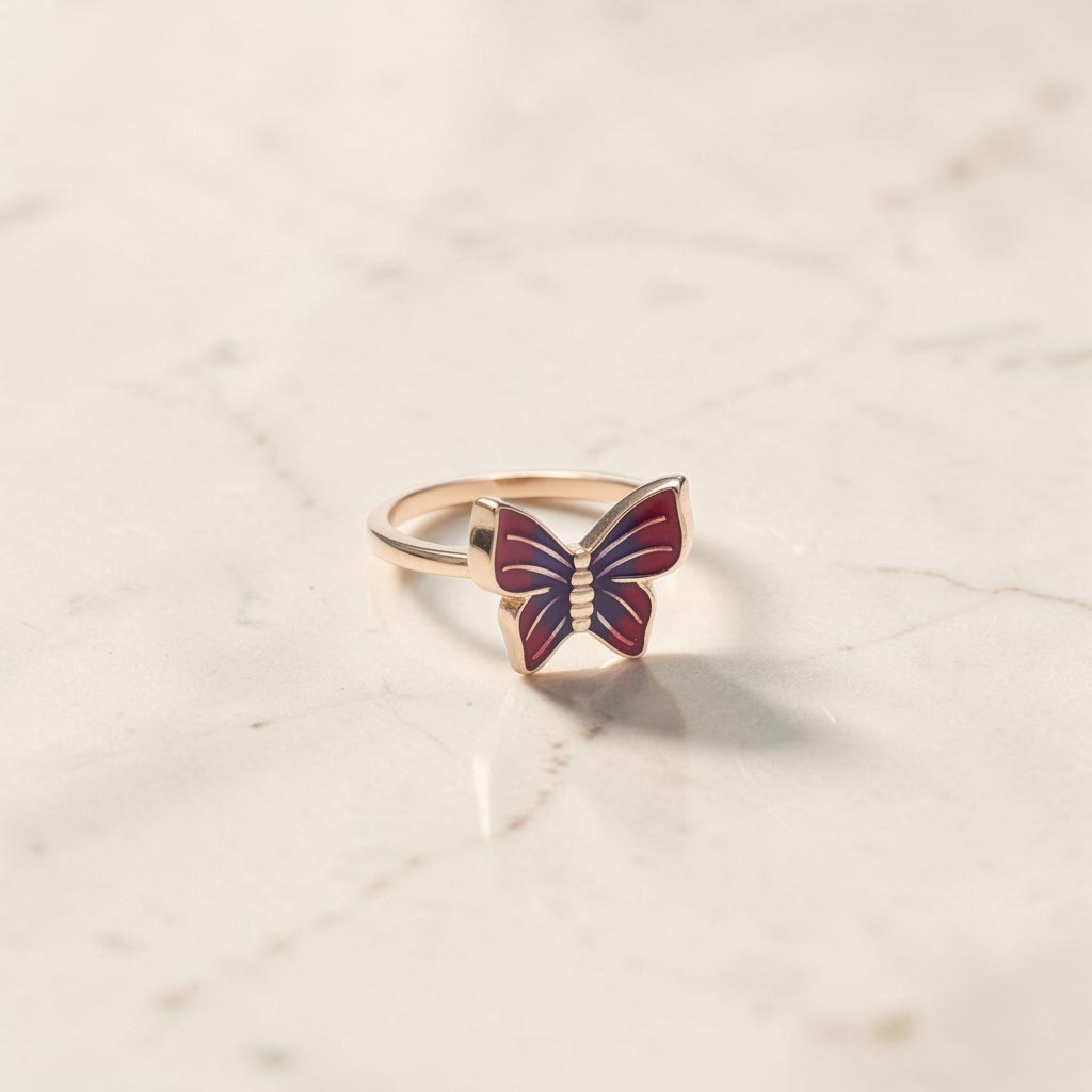 Butterfly Silver Ring