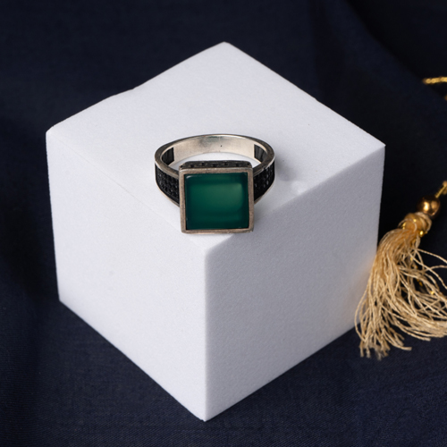 Royal Green Onyx Ring