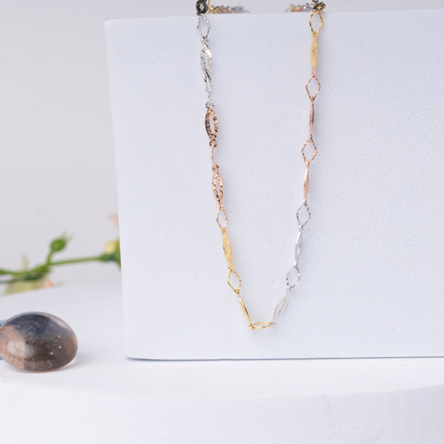 Luxe Oval Silver Chain