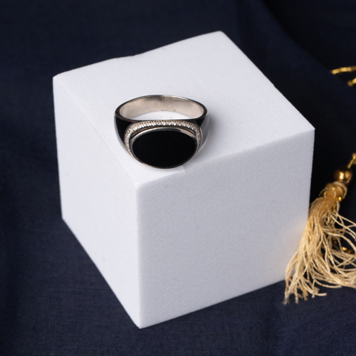 Royal Black Gem Ring