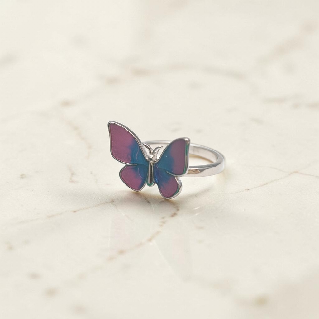 Butterfly Silver Ring
