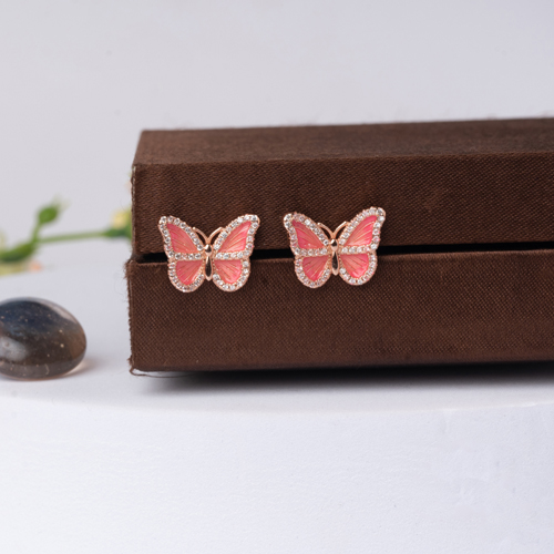 Flutter Bloom Butterfly Stud