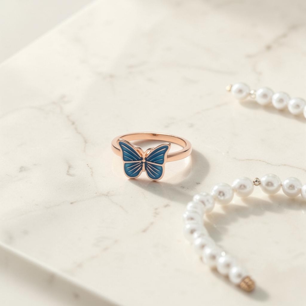 Butterfly Silver Ring