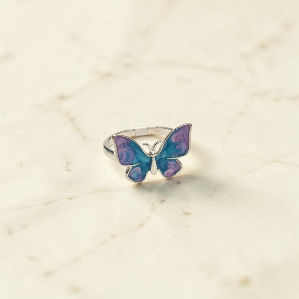 Butterfly Silver Ring